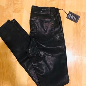 Skinny Coated Black Joe’s Jean